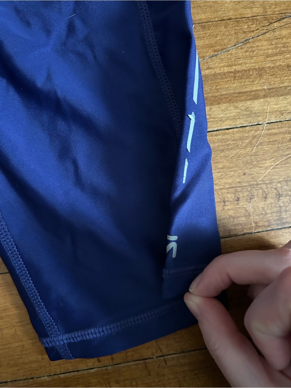 GAP Dark Purple/Blue Performance Leggings size medium - Picture 2 of 5